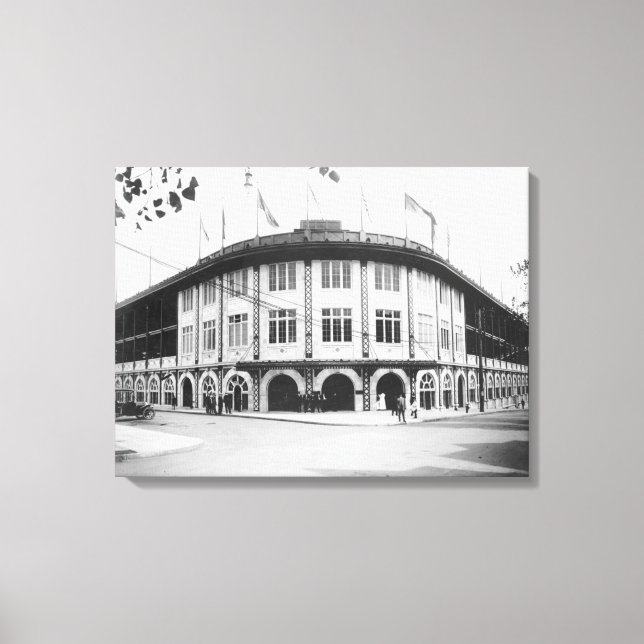 Forbes Field Stadium Pittsburgh Baseball Leinwanddruck (Vorderseite)