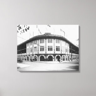 Forbes Field Stadium Pittsburgh Baseball Leinwanddruck