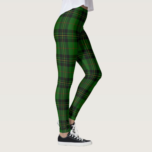 Forbes Green Tartan Leggings (Rechts)