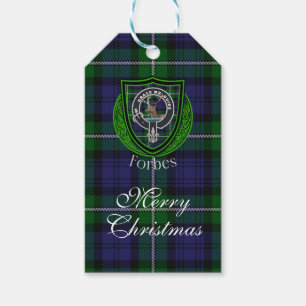 Forbes Schottischer Clan Tartan & Wappen Geschenkanhänger