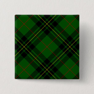 Forbes tartan green black kariert button