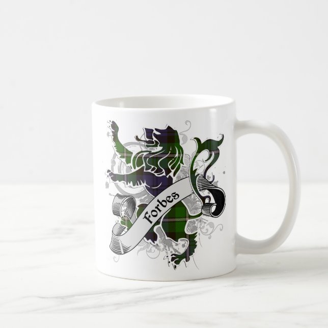 Forbes Tartan Lion Kaffeetasse (Rechts)