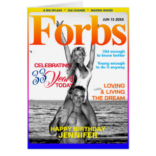 Forbs (Forbes Parody) Birthday-Foto-Message-Age