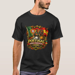 FORÇA PORTUGAL T-Shirt 🇵🇹   Portugal Stolz 