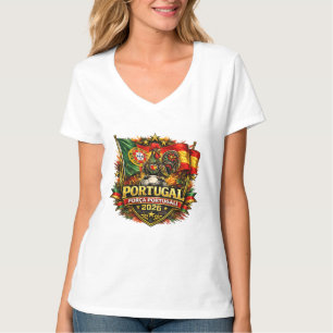 FORÇA PORTUGAL T-Shirt 🇵🇹   Portugal Stolz 