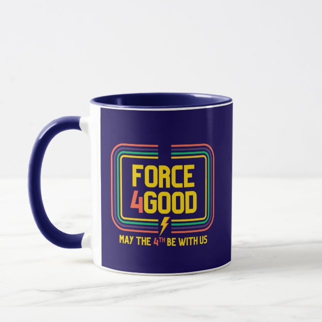 Force4Good Navy Blue Tasse (Links)