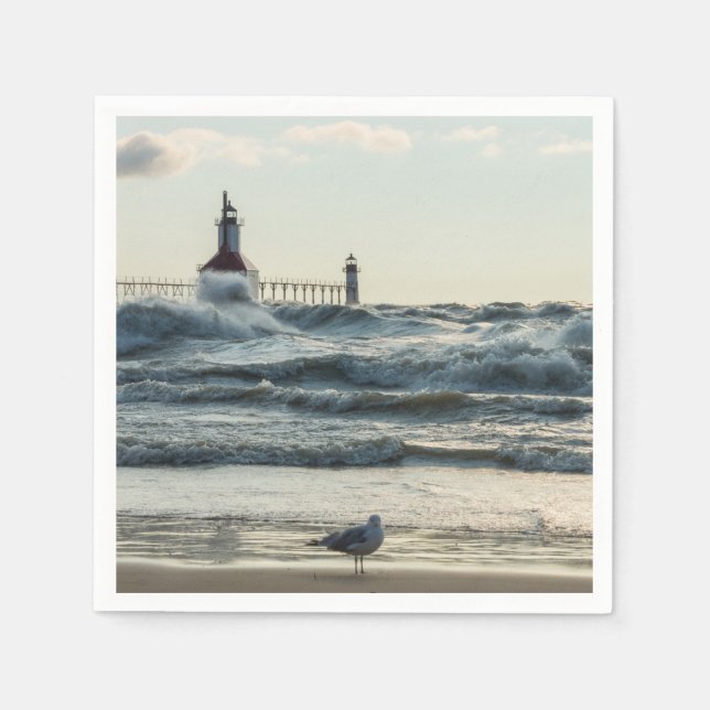 Force Behind Beauty Serviette (Vorderseite)