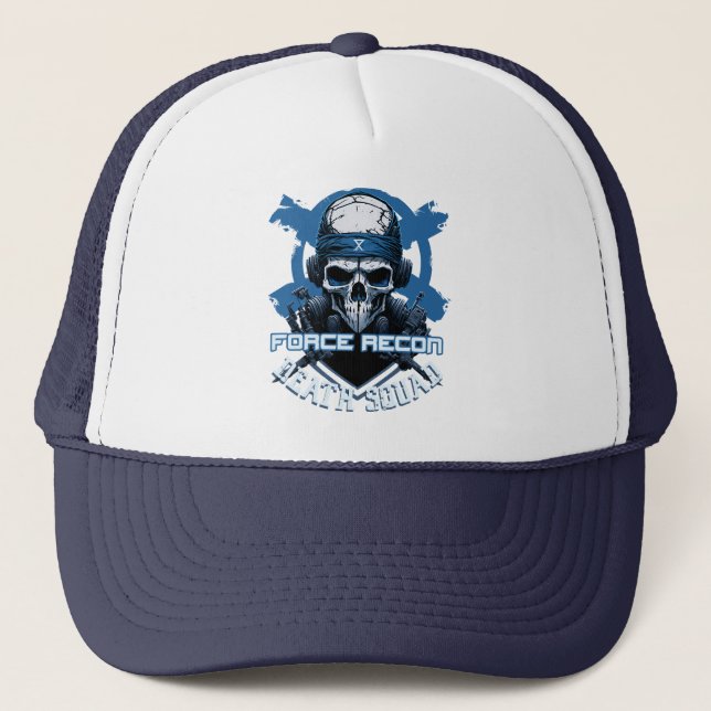 Force Recon Death Squad Truckerkappe (Vorderseite)