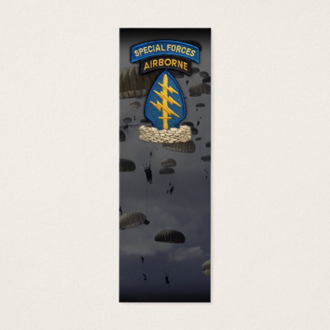 Forces Green Berets Patch Bookmarkers (Vorderseite)