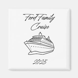 Ford Familienkreuzfahrt 2025 Magnet