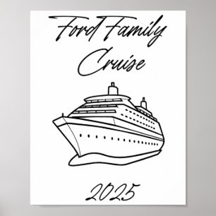Ford Familienkreuzfahrt 2025  Poster