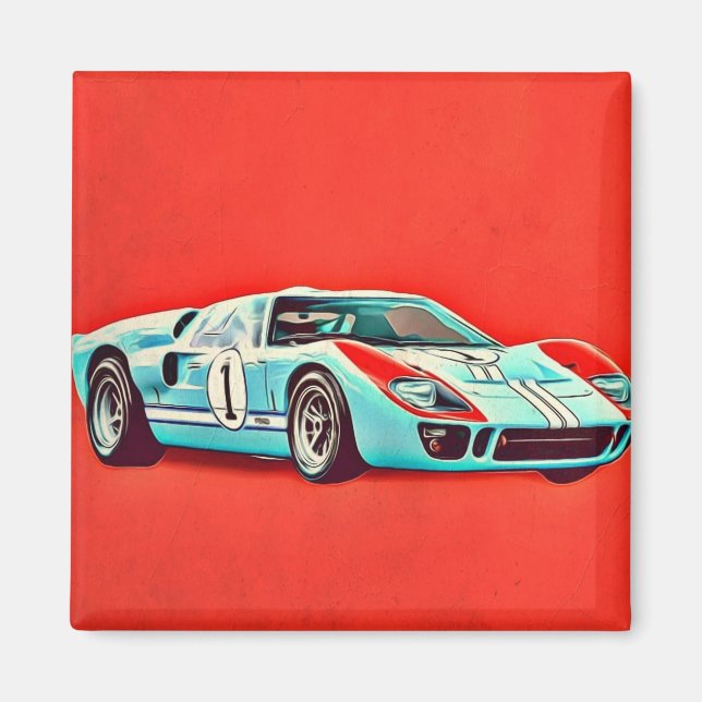 Ford GT40 Magnet (Vorne)