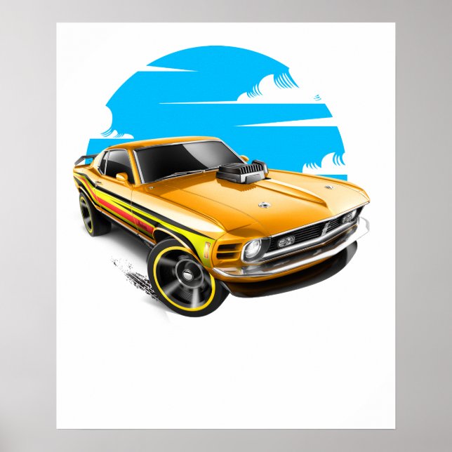 ford mustang poster (Vorne)