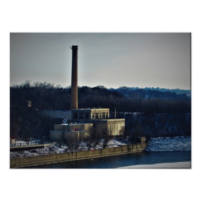 "Ford Steam Pflanze" Fotodruck (Vorne)