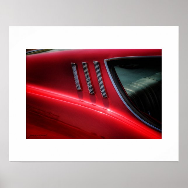 Ford Torino Fastback Poster Print (Vorne)
