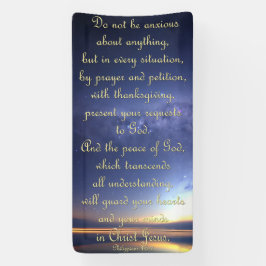 Förderbanner - Philippinen 4:6-7 Banner