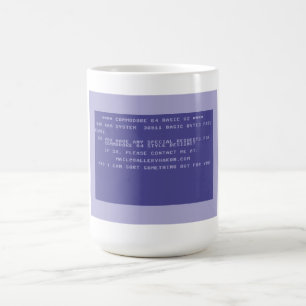 Fordere Dein individuelles Commodore 64-Design an Tasse