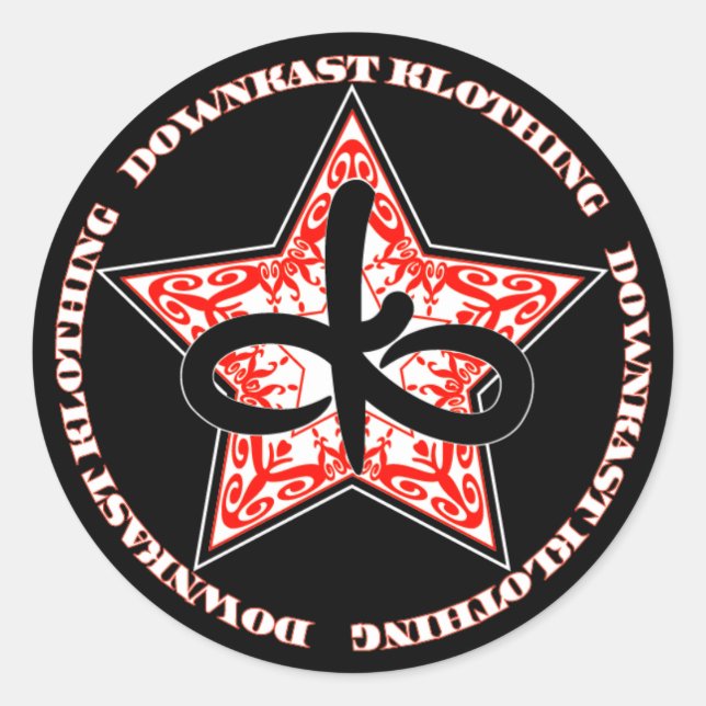 fördern runder aufkleber (Vorderseite)