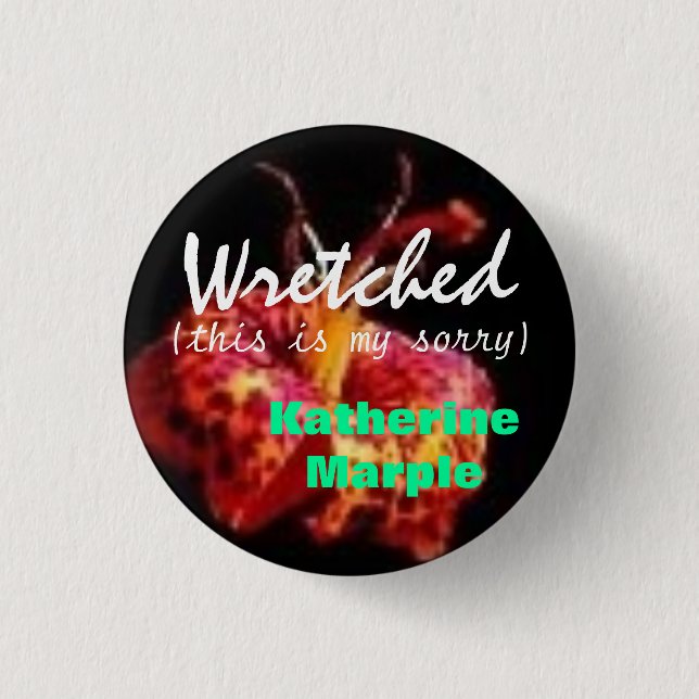 Fördern Sie Katherine Marple Button (Vorderseite)