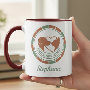 Fördern Sie Liebe Wiederholen Sie Hunde-Katzen-Ret Tasse