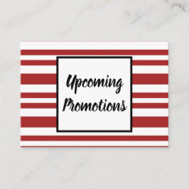 Fördernde Karte des Geschäfts-Feiertags