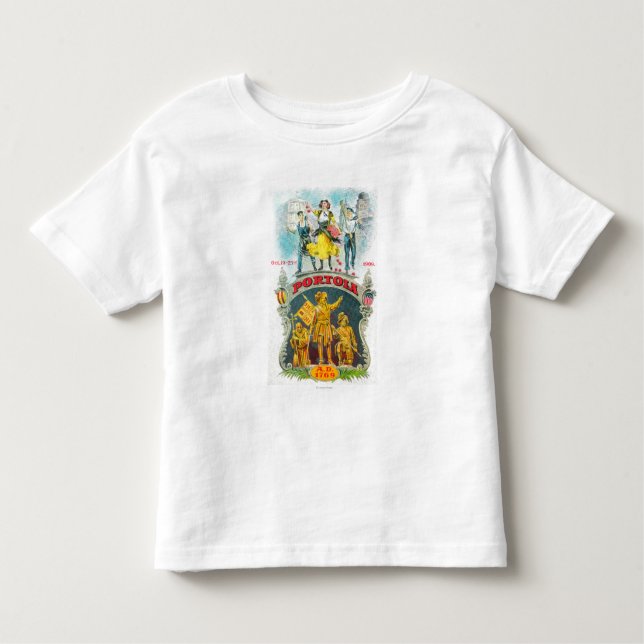 Fördernde Szene von Portola Festival Kleinkind T-shirt (Vorderseite)