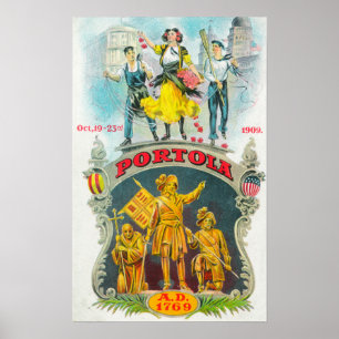 Fördernde Szene von Portola Festival Poster