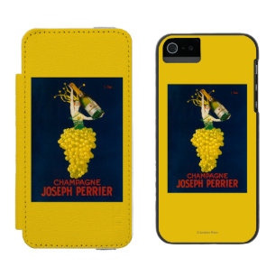 Förderndes Plakat Josephs Perrier Champagne Incipio Watson™ iPhone 5 Geldbörsen Hülle