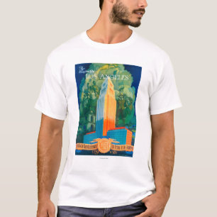Förderndes Plakat Los Angeless T-Shirt