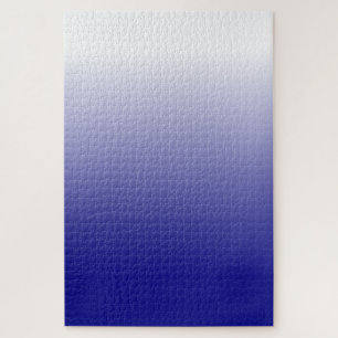 Forderndes Weiß zu Navyblau (oder DIY) Farbverlauf Puzzle