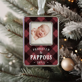 Fördert für Appous | Foto Grandpa Rahmen-Ornament Silber