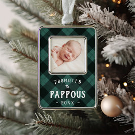 Fördert für Appous | Foto Grandpa Rahmen-Ornament Silber