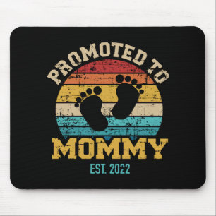 Fördert für mommy Vintag Retro für junge Mutter Mousepad