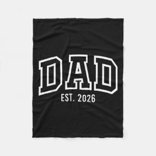 Fördert zum Vater Est 2026 Daddy zu Geschenken ers Fleecedecke