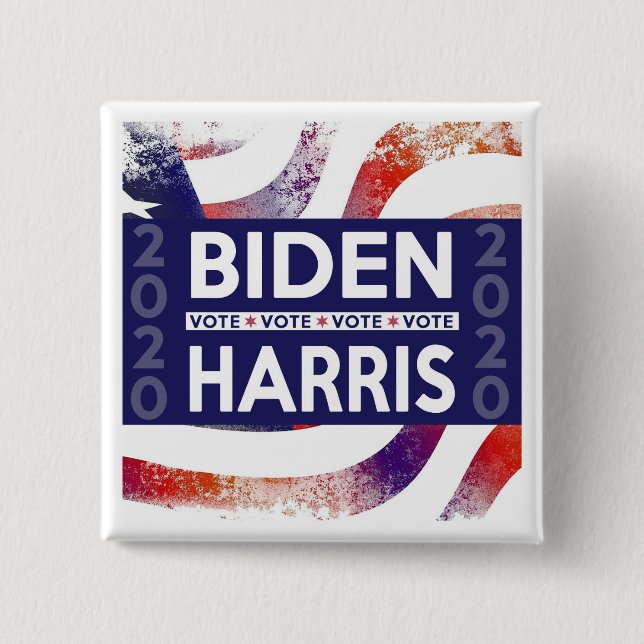 Förderung der Abstimmung Biden Harris 2020 Button (Vorderseite)