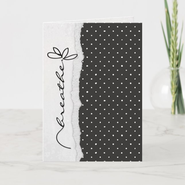 Förderung der Blume Karte (Vorderseite)