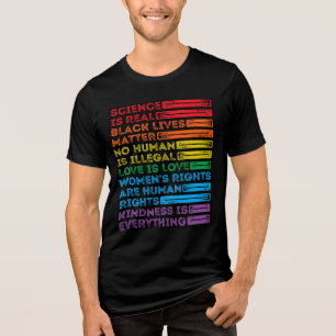 Förderung der Gleichberechtigung für alle Tri-Blend Shirt