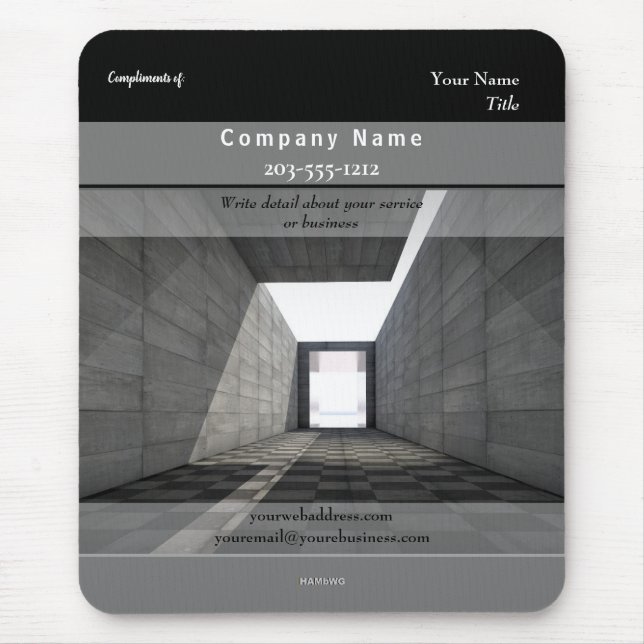 Förderung der Mousepad-Architektur HAMbyWG Mousepad (Vorne)