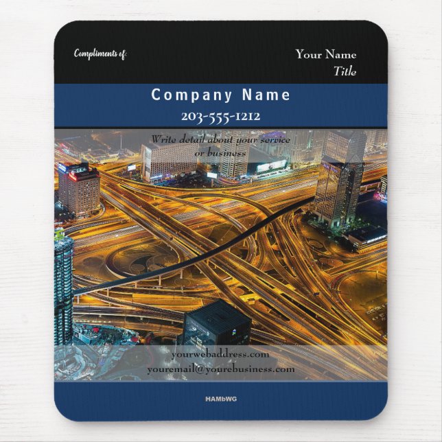 Förderung der Mousepad-Architektur HAMbyWG Mousepad (Vorne)