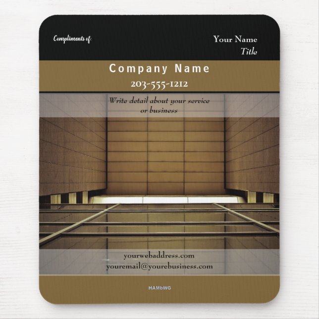 Förderung der Mousepad-Architektur HAMbyWG Mousepad (Vorne)