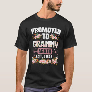 Förderung der Niedlichen Blume Mütter 2026 T-Shirt