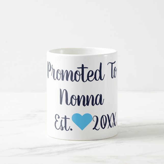 Förderung der Nonna Navy & Bright Blue Tasse (Mittel)