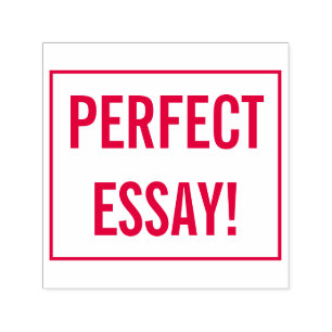 Förderung der "PERFEKTEN ESSAY!" Tutor Rubber Brie Permastempel