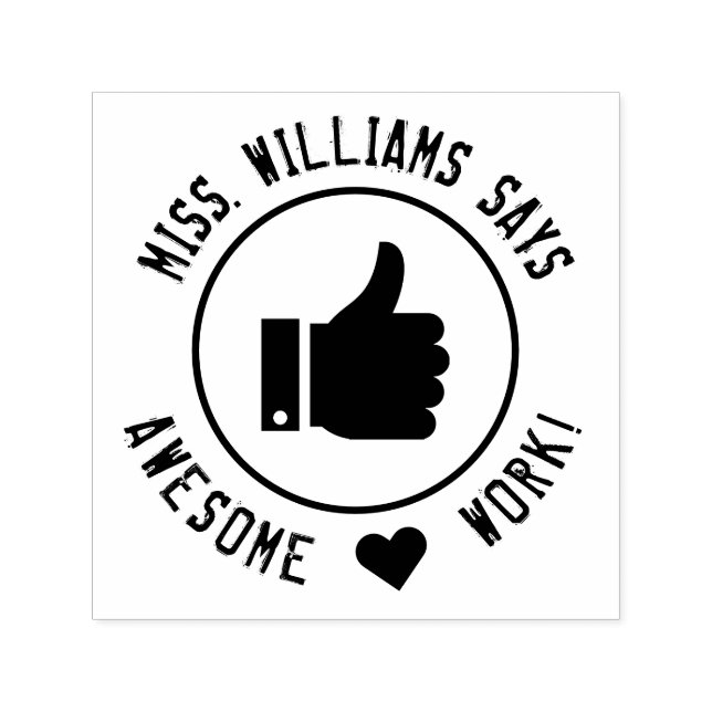 Förderung der Phantastischen Lehrkräfte Personalis Permastempel (Design)