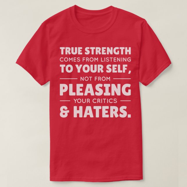 Förderung der Selbstversorgung der Menschen T-Shirt (Design vorne)
