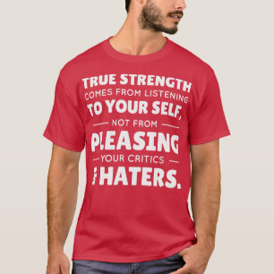 Förderung der Selbstversorgung der Menschen T-Shirt