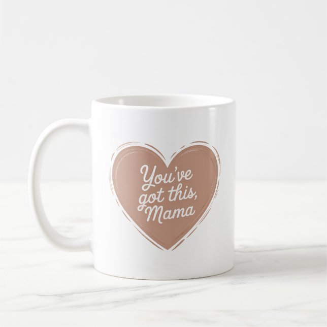 Förderung der Tasse für Junge Mütter - Sie haben d (Links)