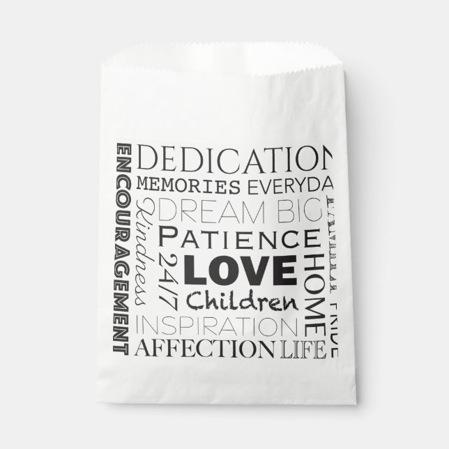 Förderung der Word-Sammlung Geschenktütchen (Vorderseite)