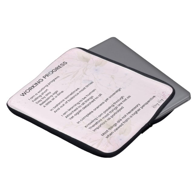 Förderung des Arbeitsprozesses Laptopschutzhülle (Vorne Oben)