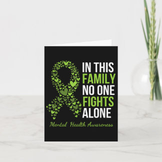 Förderung des Bewusstseins für psychische Gesundhe Karte